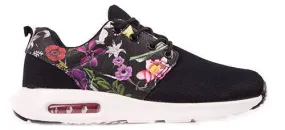 Air & Flower Sneakers- Black