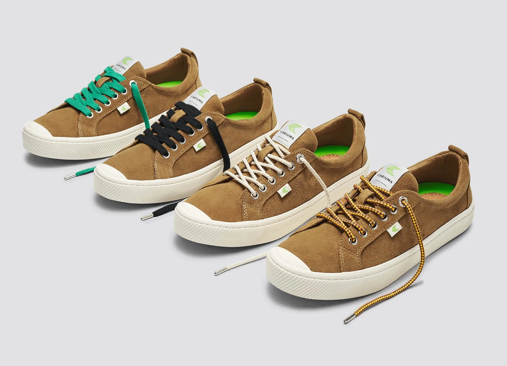 Cariuma Oca Low Camel Suede