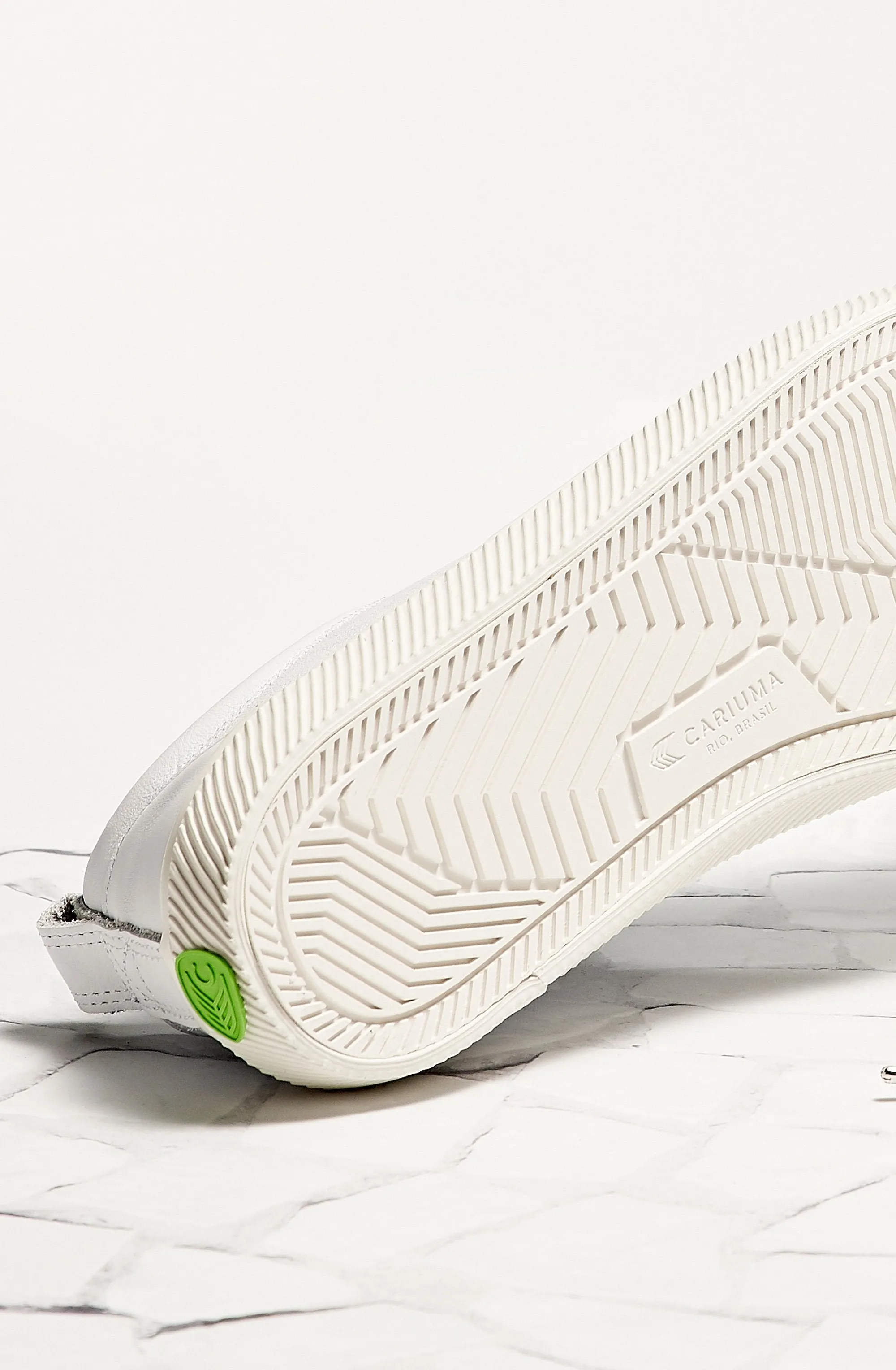 CATIBA Low Off White Leather Sneaker Women