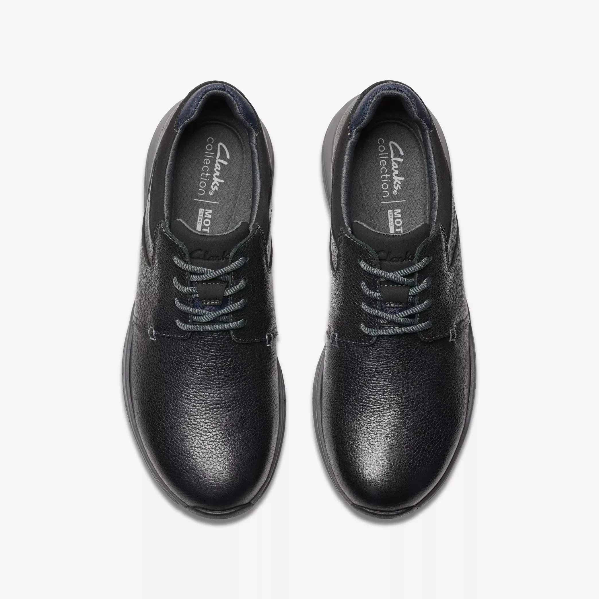 Clarks Men's Motion Trek PT Wide Leather Shoe