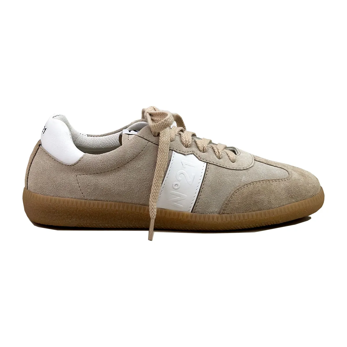 Colourblock Suede Sneakers