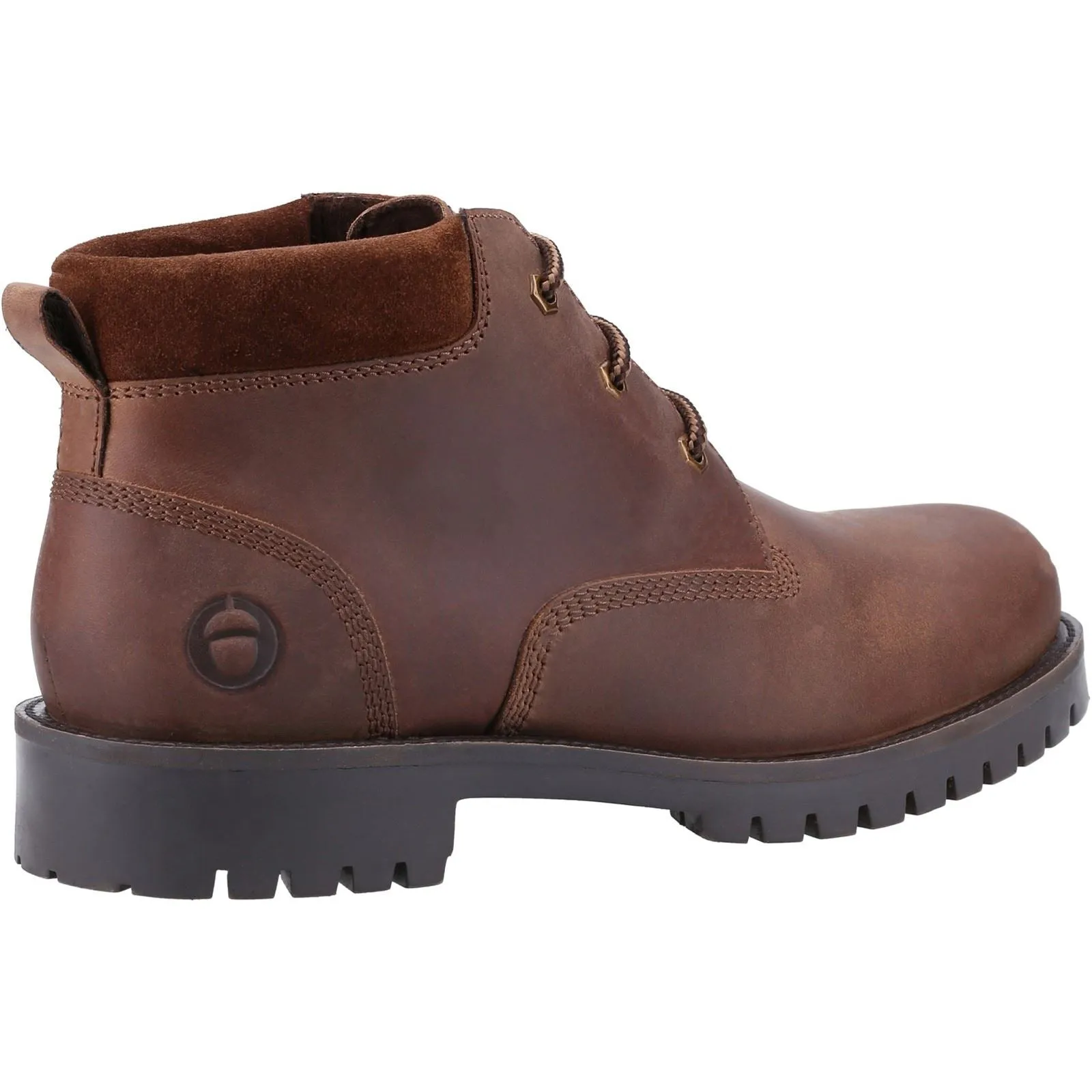 Cotswold Banbury Brown Leather Male Lace Mens Shoes