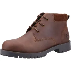 Cotswold Banbury Brown Leather Male Lace Mens Shoes