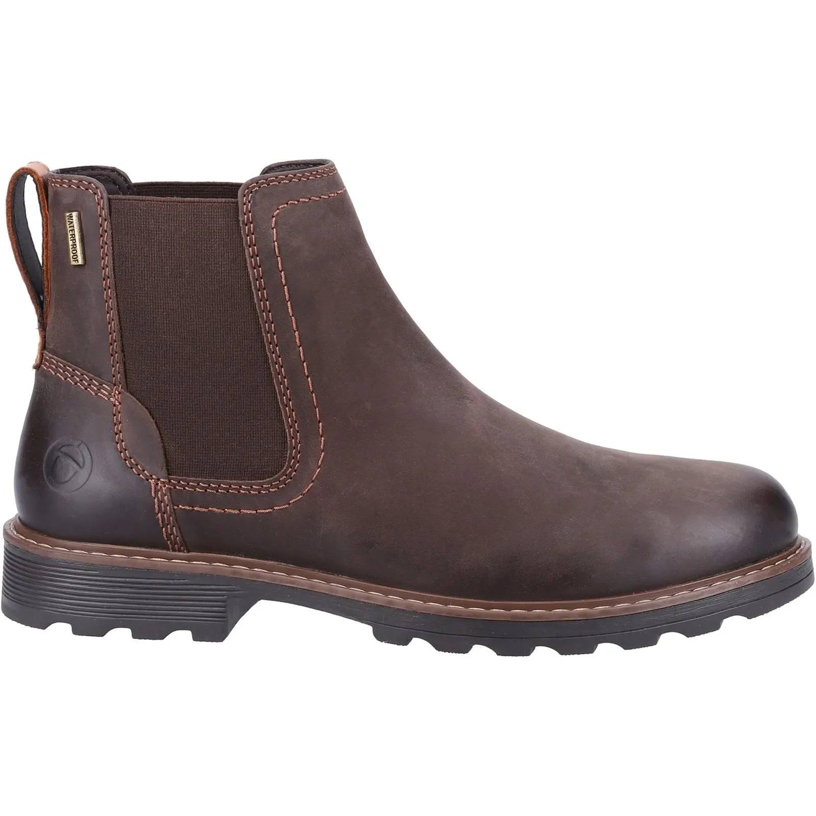 Cotswold Nibley Leather Men's Brown Boots