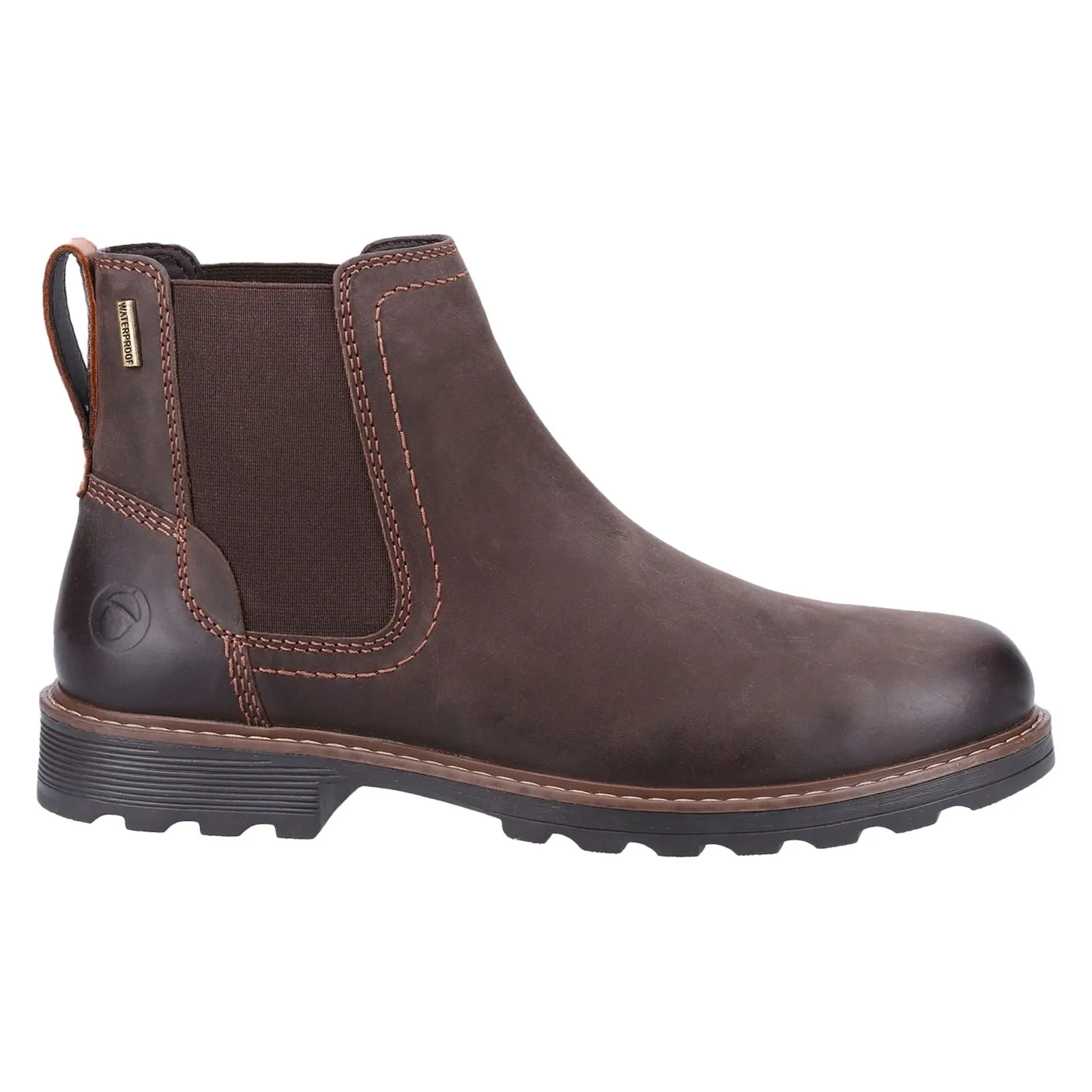 Cotswold Nibley Leather Men's Brown Boots