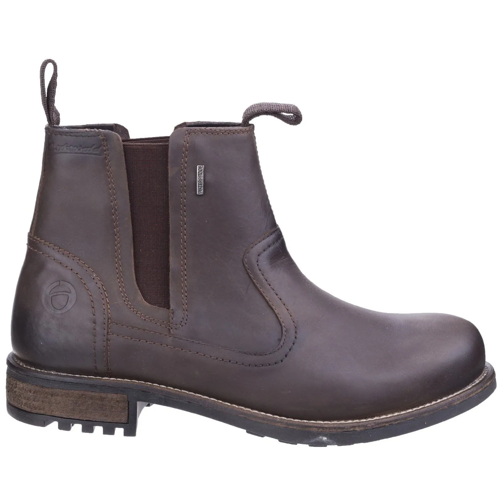 Cotswold Worcester Leather Men's Brown Boots