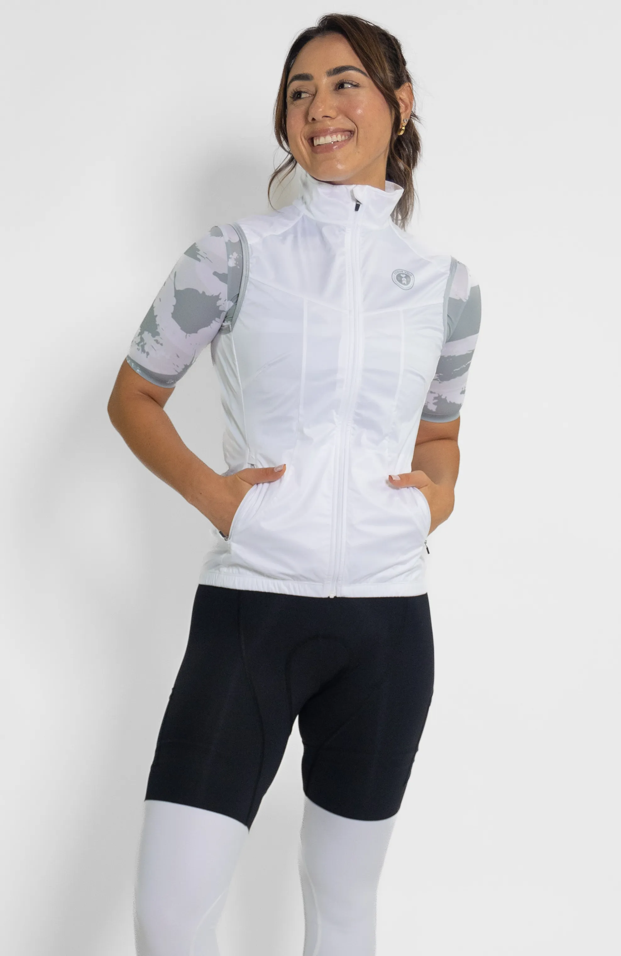 Cycling Wind Vest in Polar
