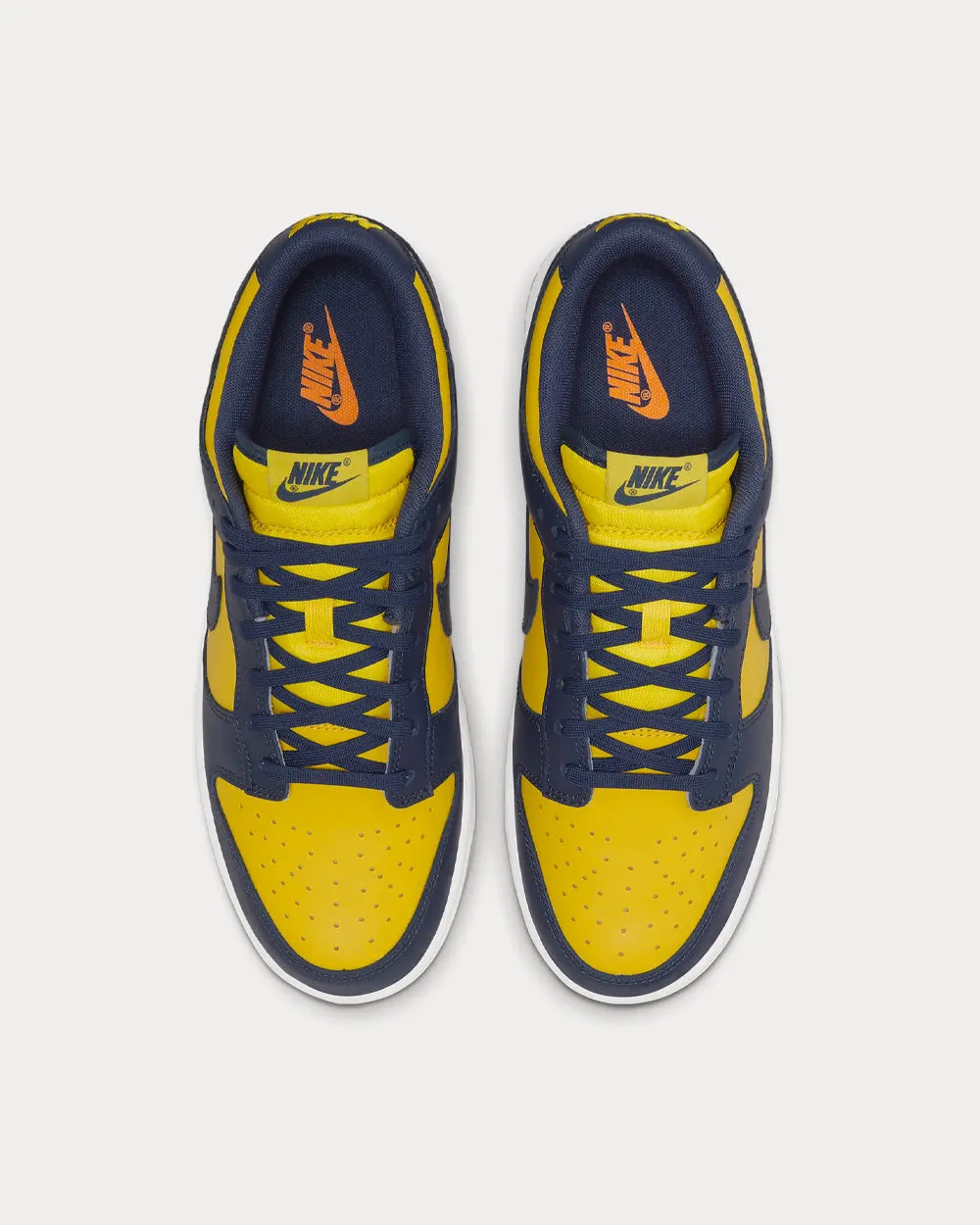 Dunk Low Retro Varsity Maize / White / Total Orange / Midnight Navy Low Top Sneakers