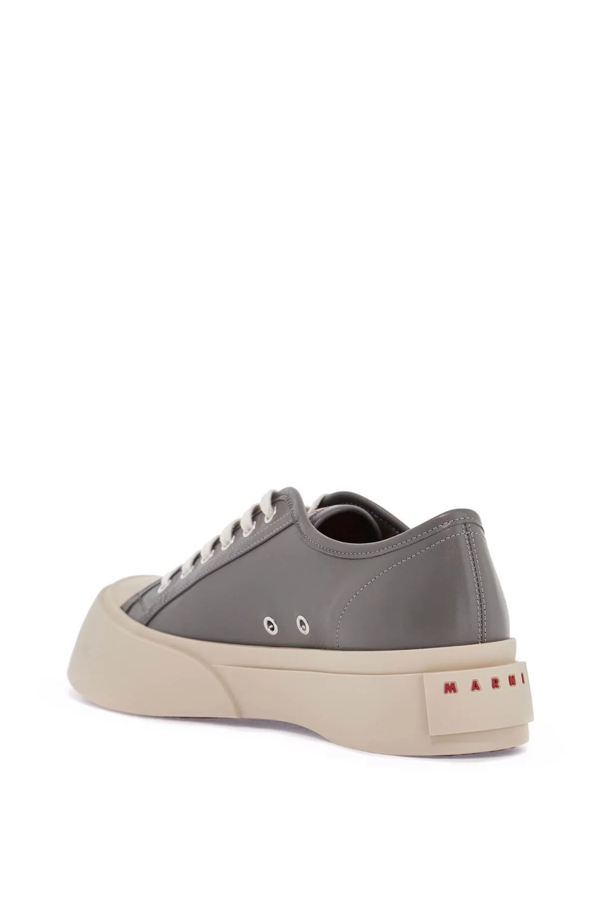 elegant gray calfskin men's sneakers SNZU002002P7226 NEUTRAL GREY
