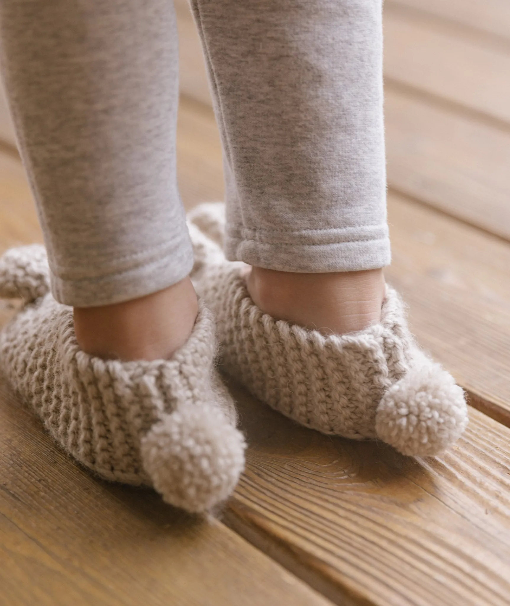 Family Bunny Slippers Using Big Bad Wool Weepaca
