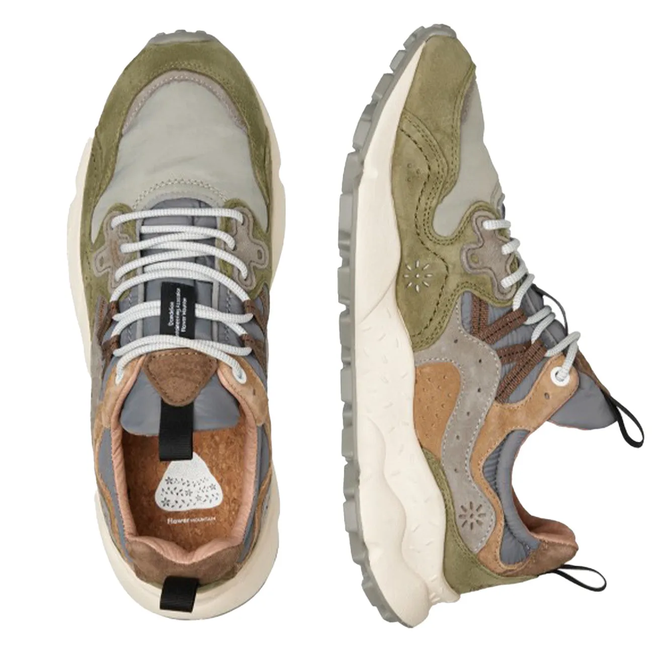 Flower Mountain Yamano 3 Trainer Military / Grey