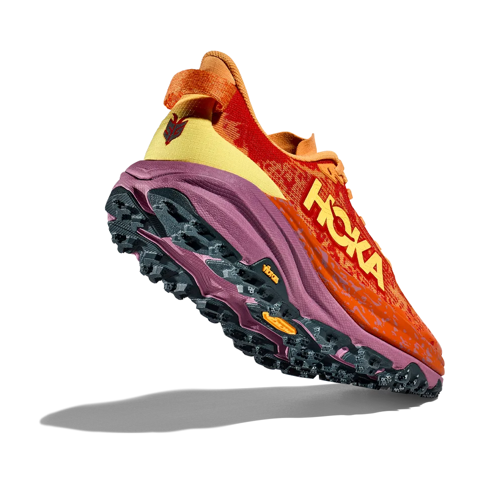 HOKA Men's Speedgoat 6 Wide Sherbet/Beet Root