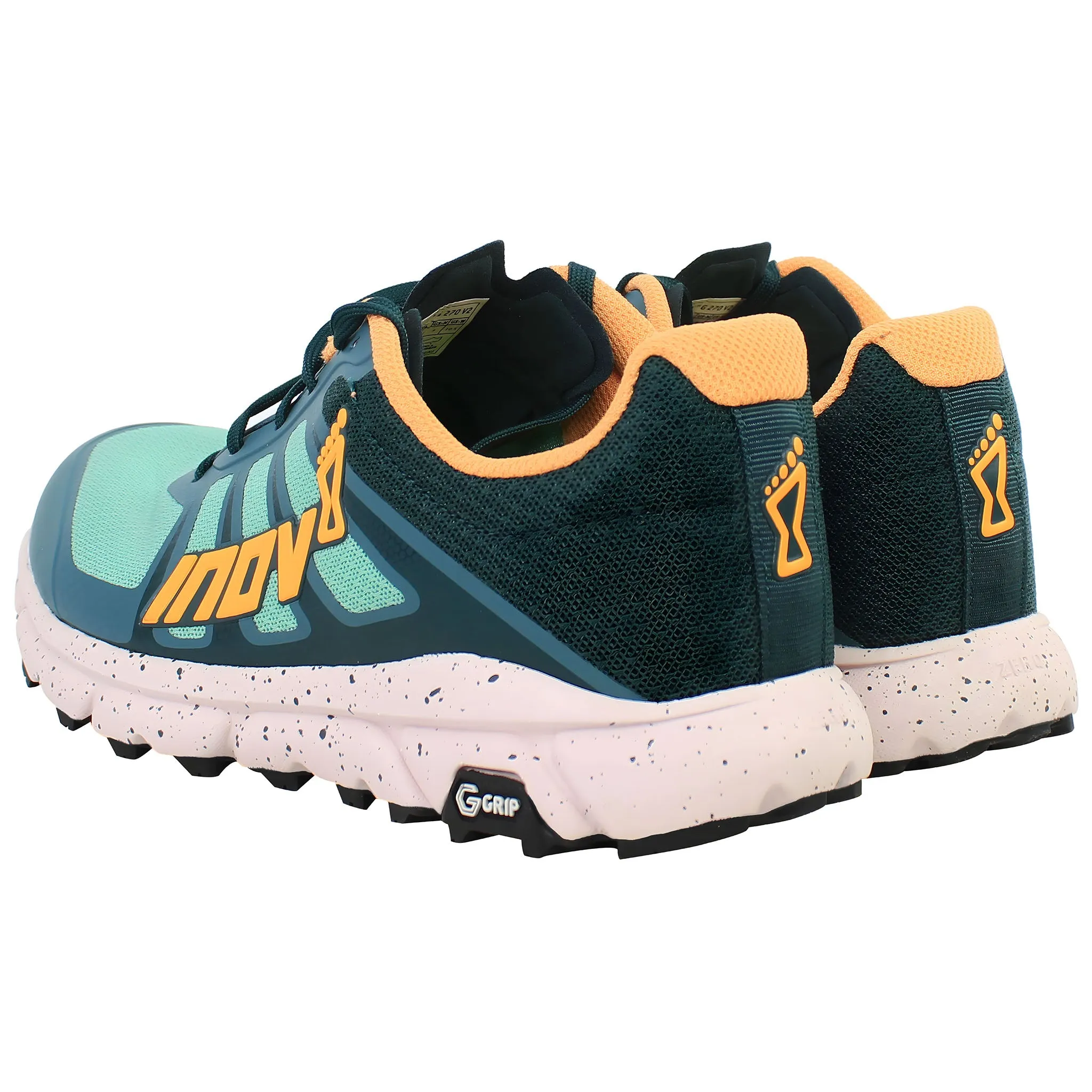 Inov-8 Trailfly G 270 V2 Womens Green Running Shoes
