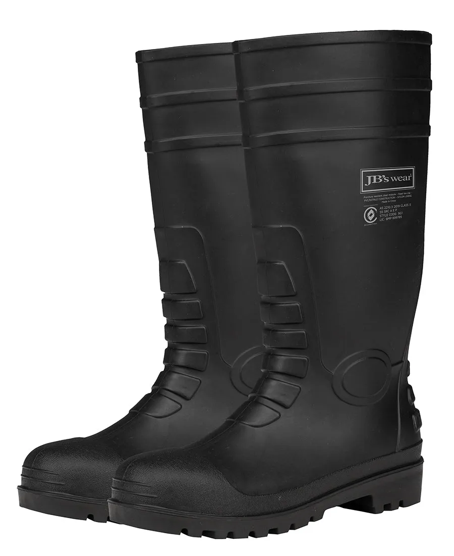 JB Steel Toe Cap and Steel Plate Gumboot (9G1)