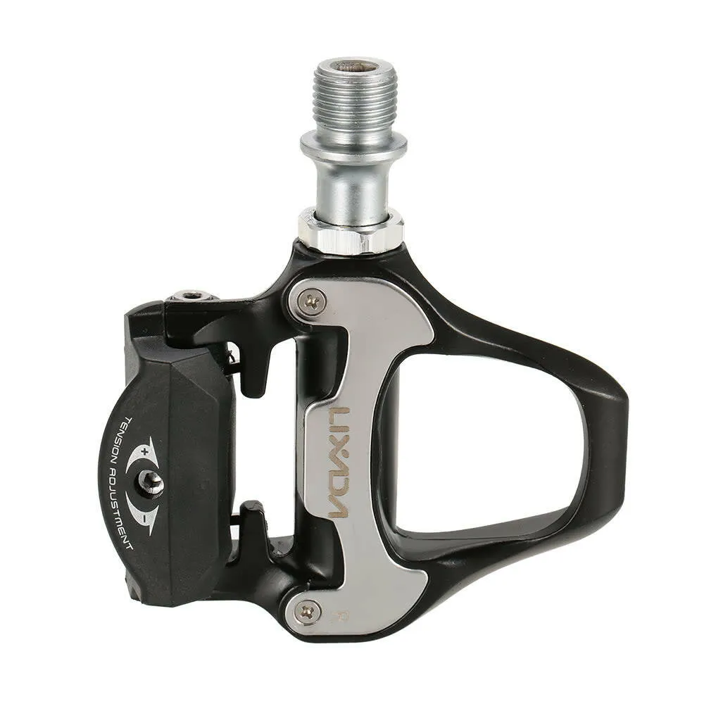 Lixada Road Bike Pedals SPD-SL Single-sided Clipless Bicycle 6 Degree Float Pedals Biking Cycling Pedal Clip-in Pedals