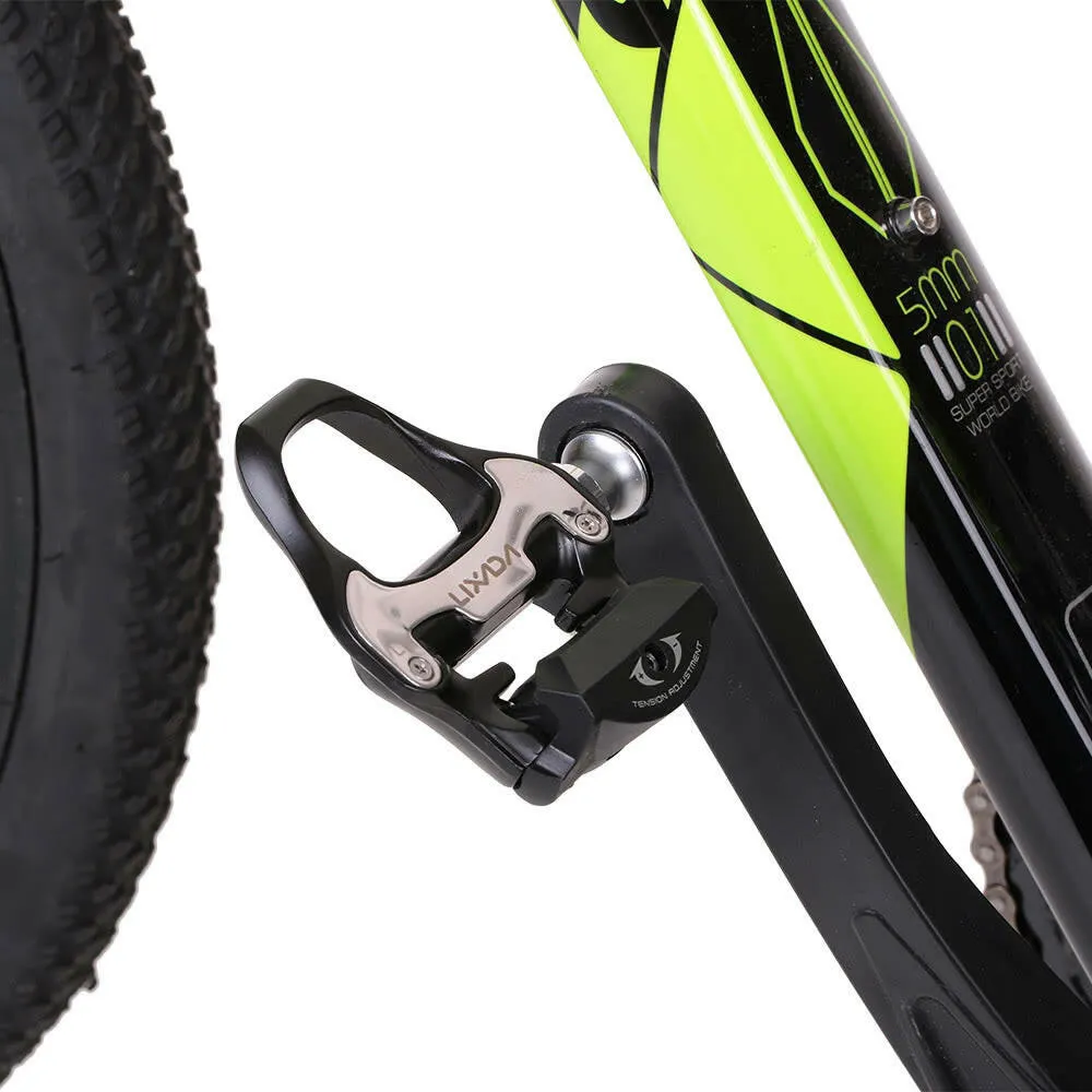 Lixada Road Bike Pedals SPD-SL Single-sided Clipless Bicycle 6 Degree Float Pedals Biking Cycling Pedal Clip-in Pedals