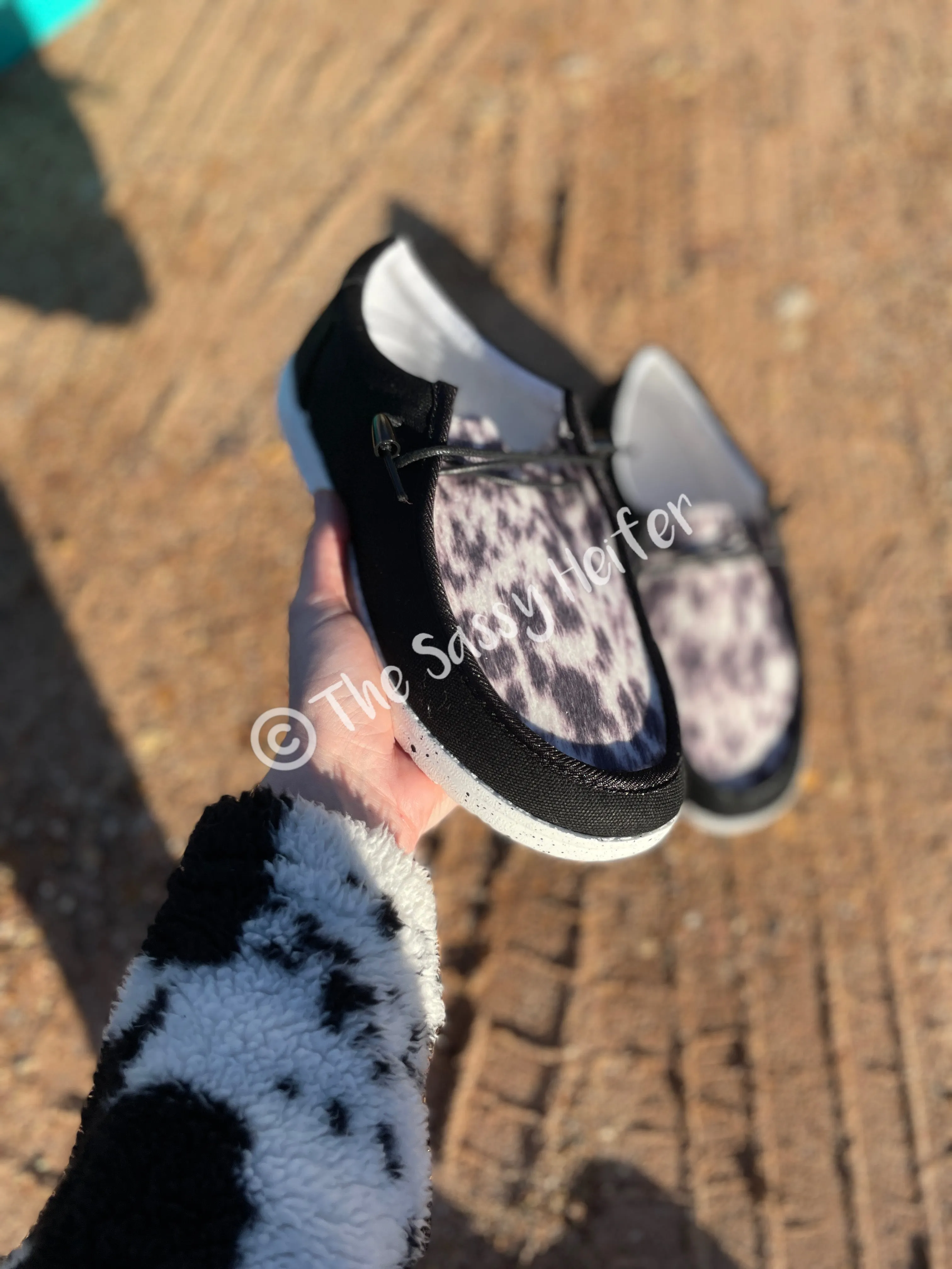 Longmire Cowhide Sneakers