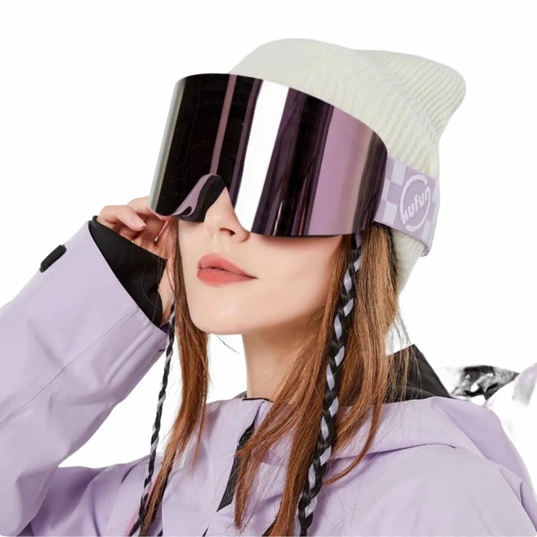 Magnetic Lens Ski Goggles