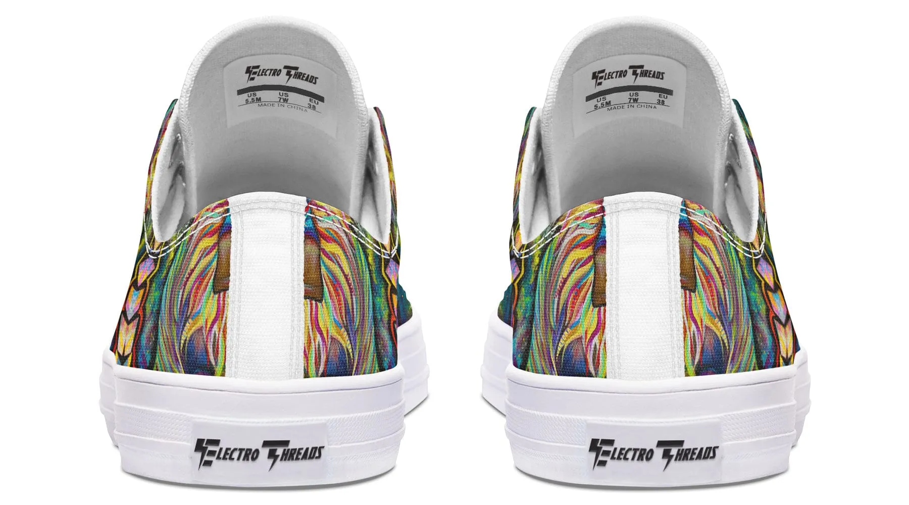 Meditating Rafiki Low Top Shoes