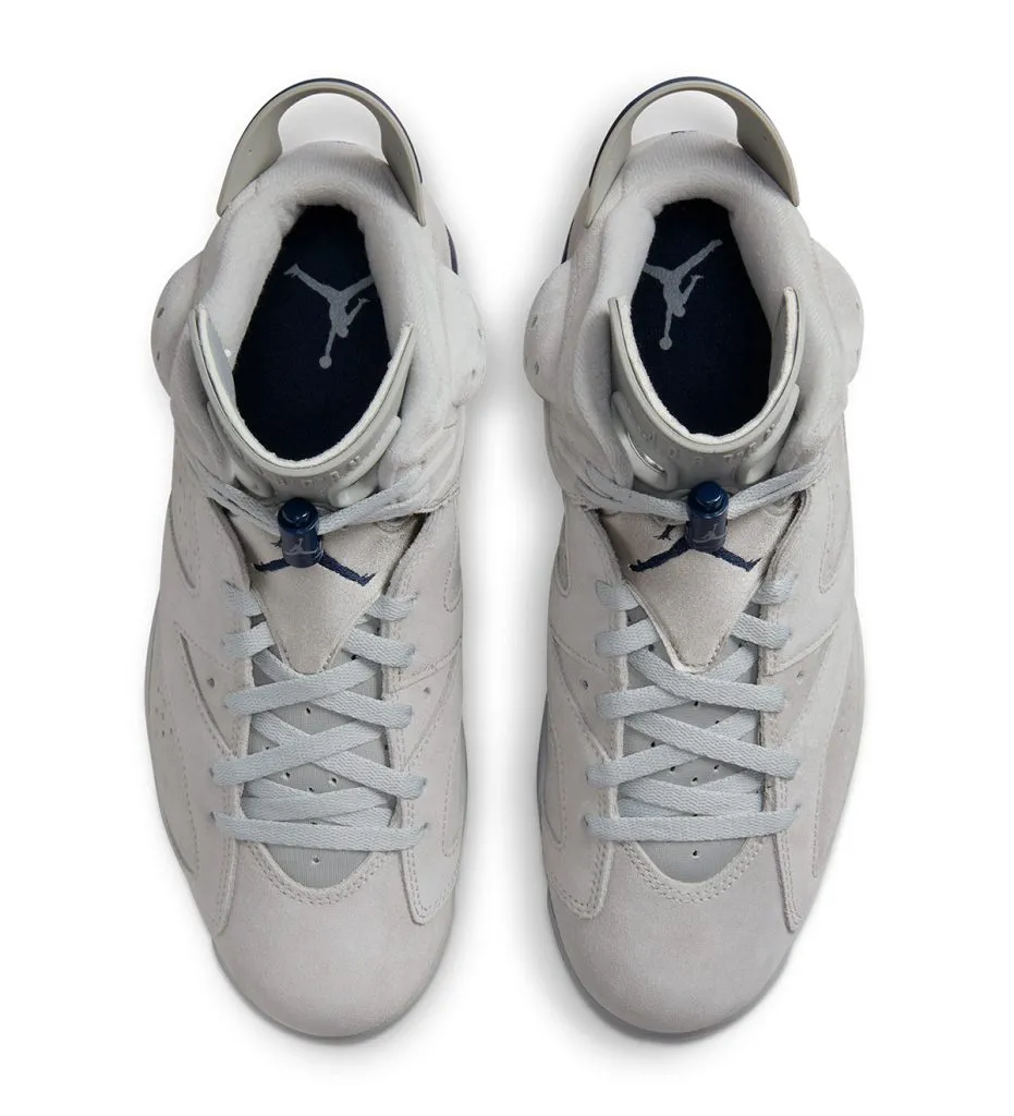 Men's Jordan 6 Retro "Georgetown" Magnet/College Navy (CT8529 012)