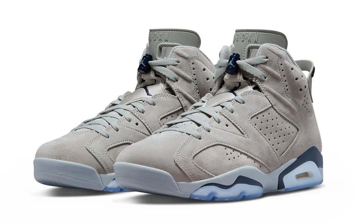 Men's Jordan 6 Retro "Georgetown" Magnet/College Navy (CT8529 012)