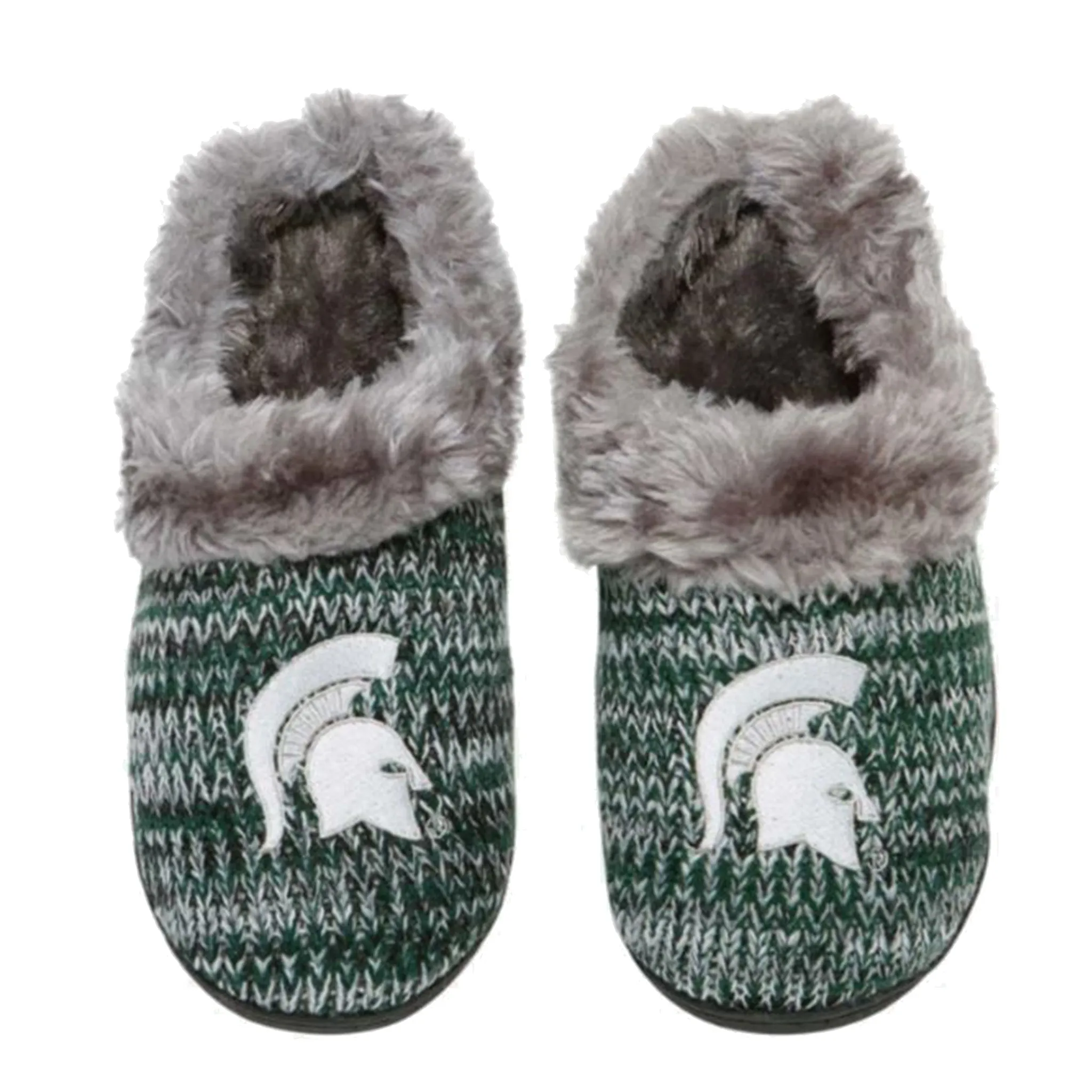 Michigan State Peak Slide Slippers
