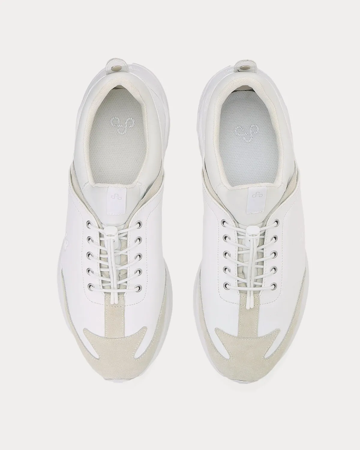 Mona White Low Top Sneakers