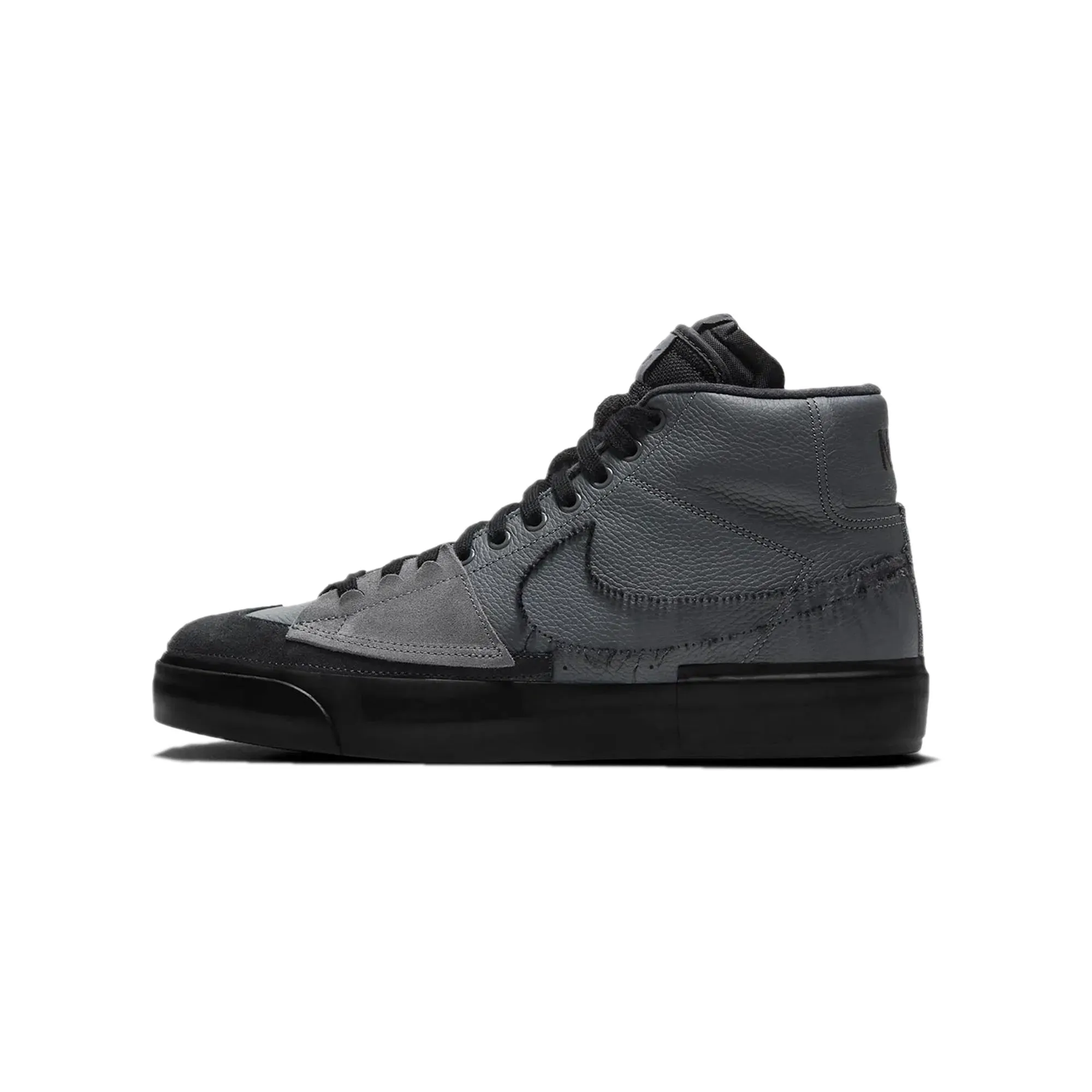 Nike SB Mens Zoom Blazer Mid Edge 'Iron Grey' Shoes