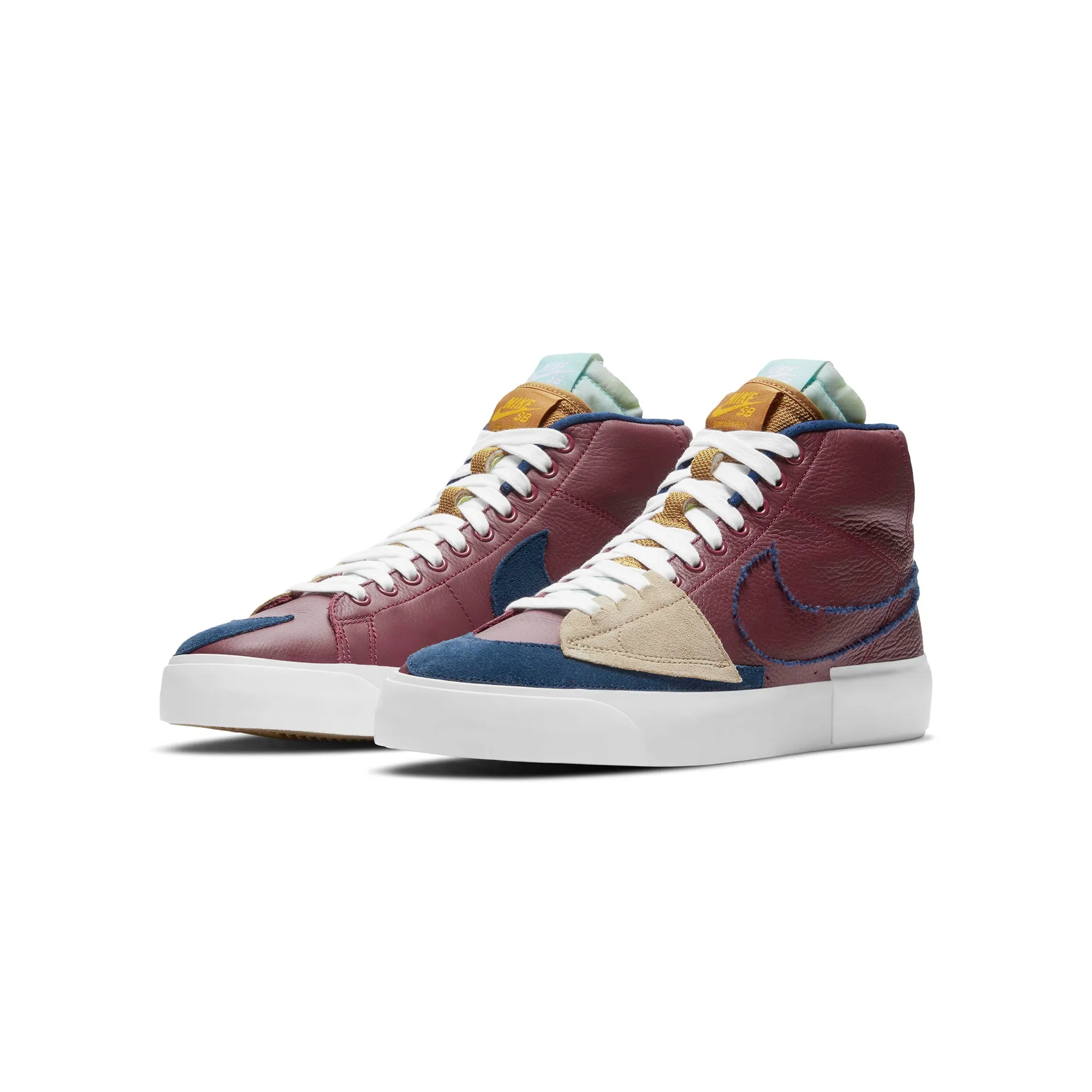 Nike SB Mens Zoom Blazer Mid Edge 'Team Red' Shoes