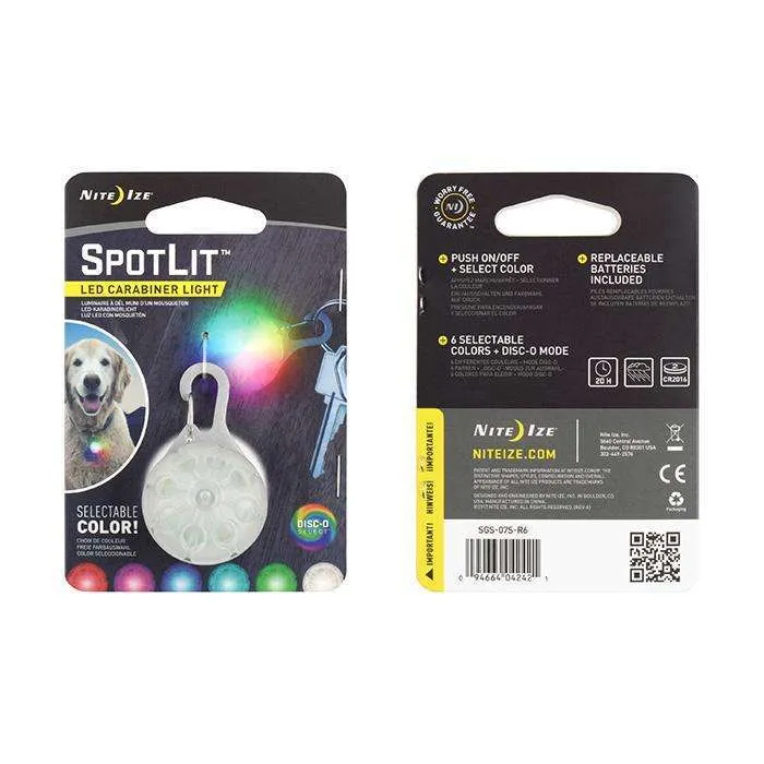 Nite Ize SpotLit Disco Select Pet Light