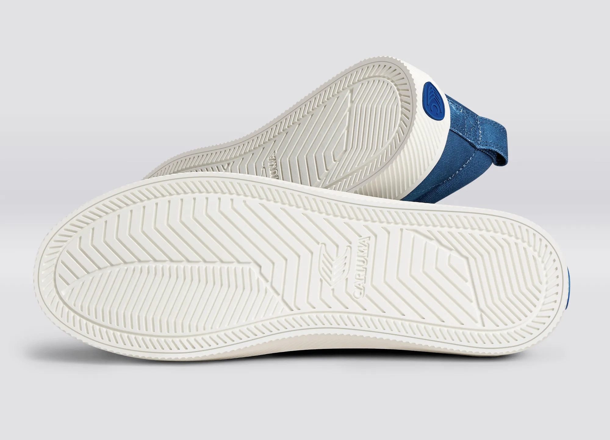OCA Low Ocean Waves Navy Canvas Sneaker Men