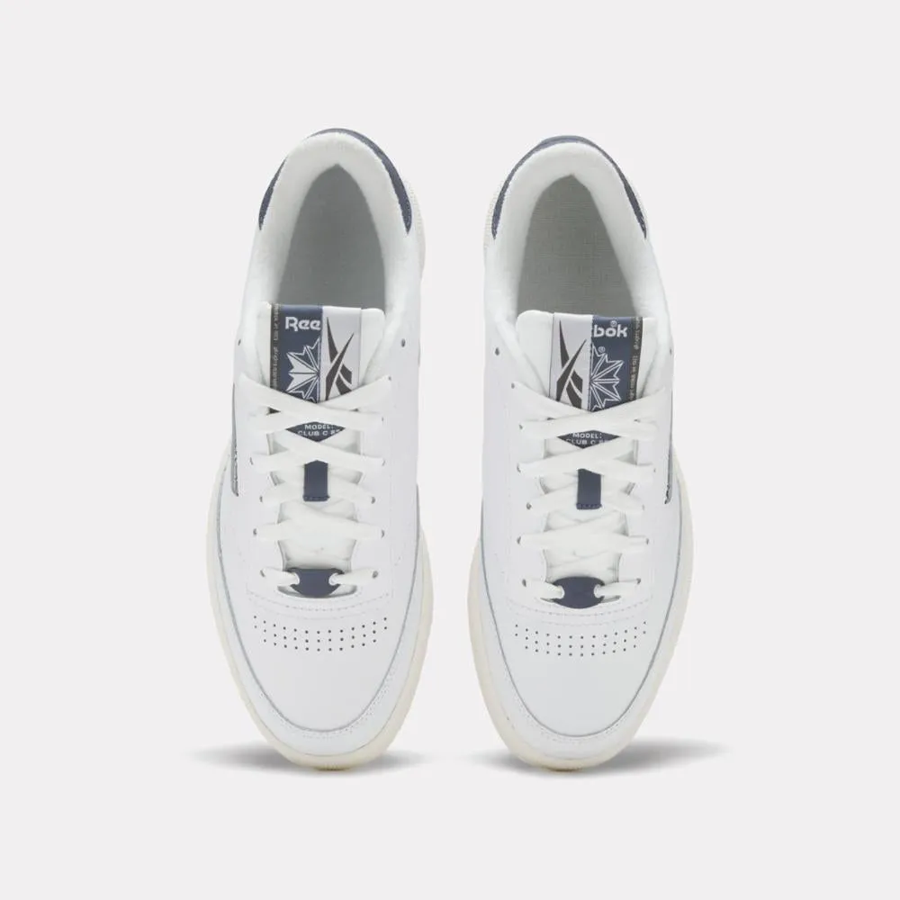 Reebok Footwear Men Club C 85 Shoes FTWWHT/EACOBL/CHALK