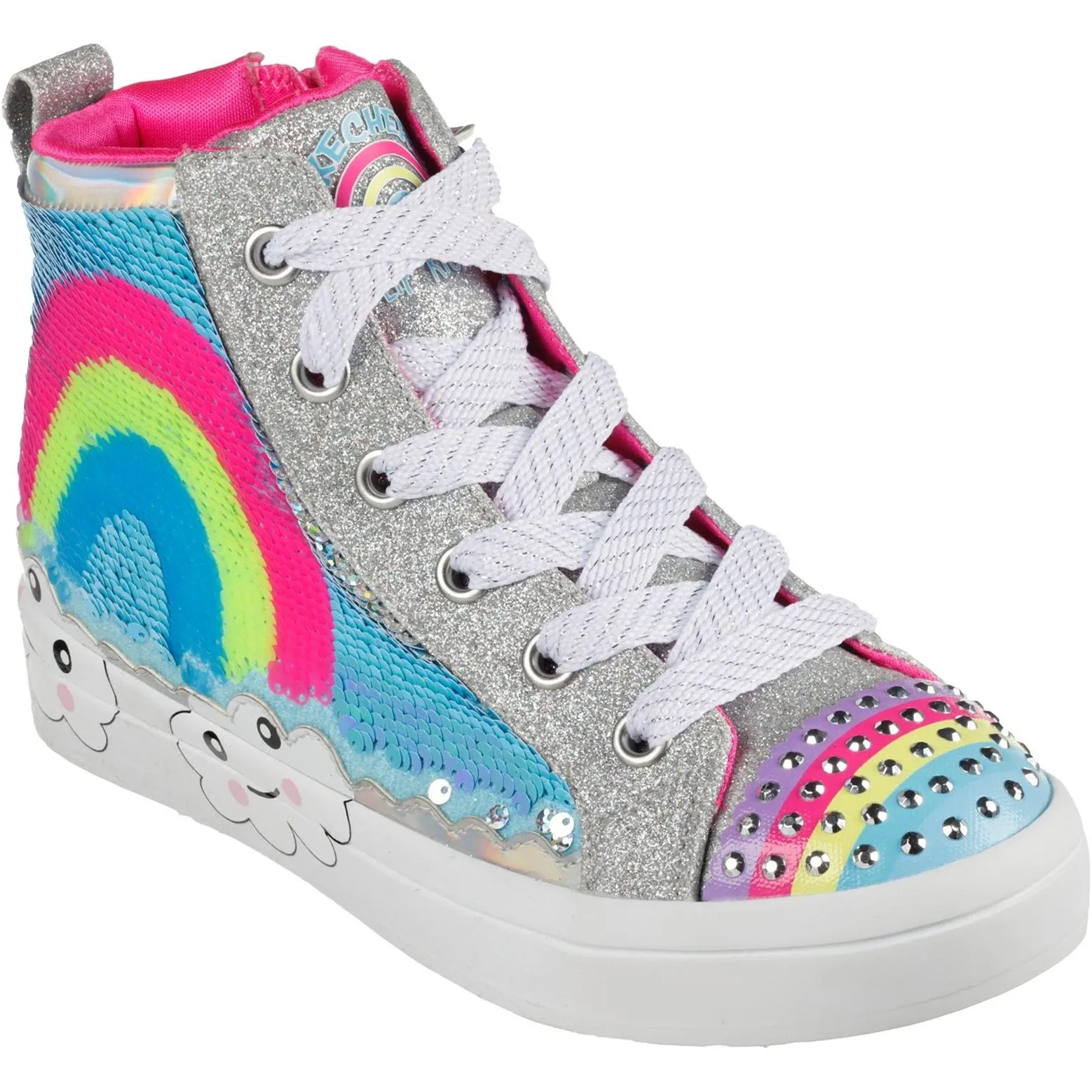 Skechers Flip Kicks Twi-Lites 2.0 Rainbow Daydreams Boot