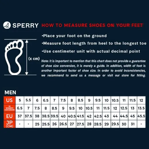 Sperry Men's Halyard 2-Eye Saltwashed Sneaker White (STS24402)