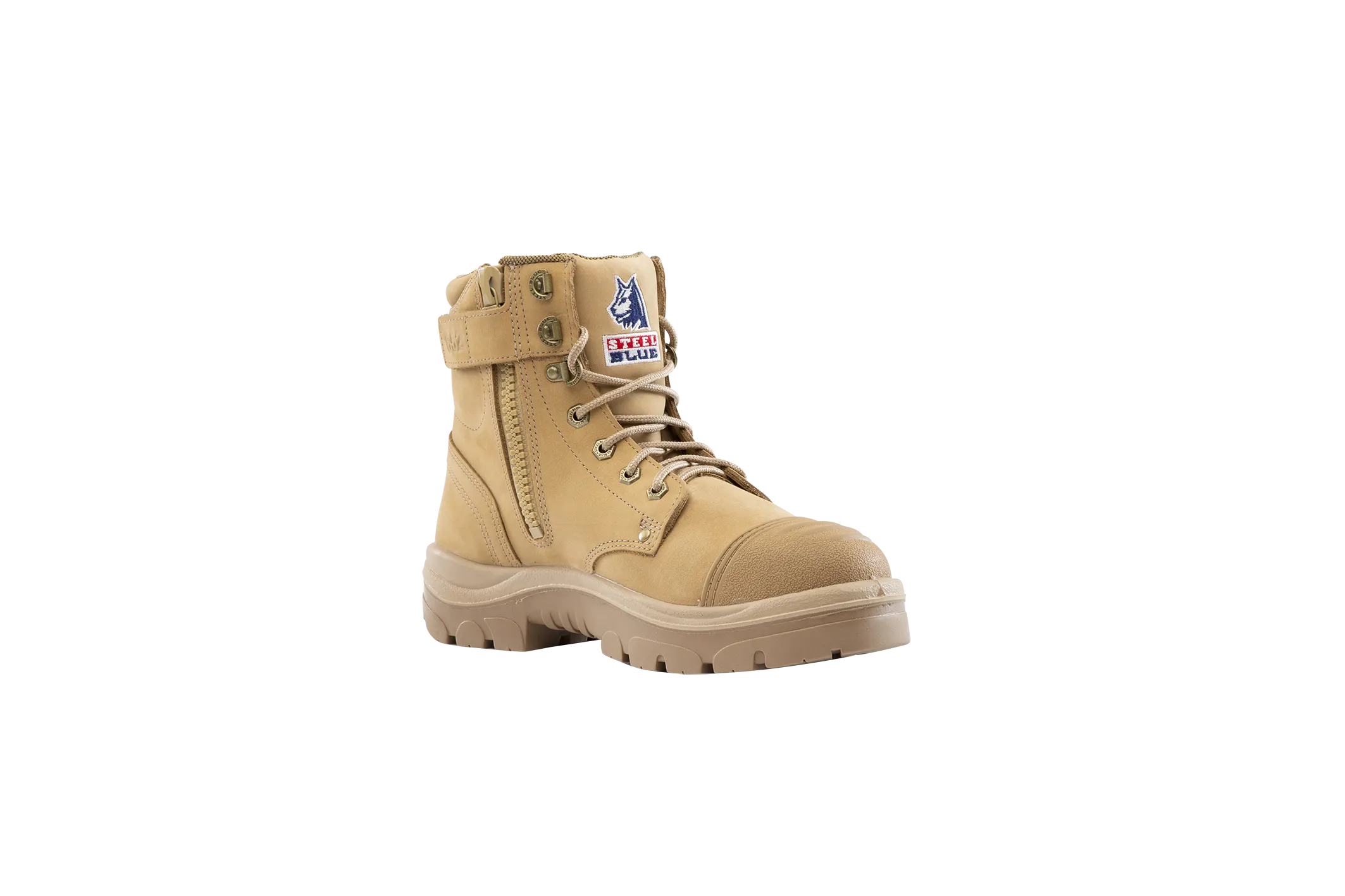 STEEL BLUE 312652 ARGYLE ZIP SCUFF CAP SAFETY BOOTS