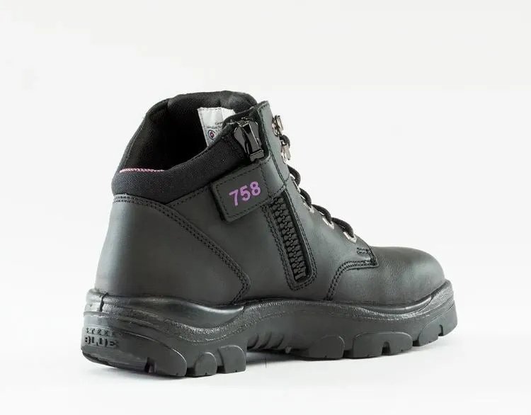 STEEL BLUE 512758 LADIES PARKES ZIP SAFETY BOOT