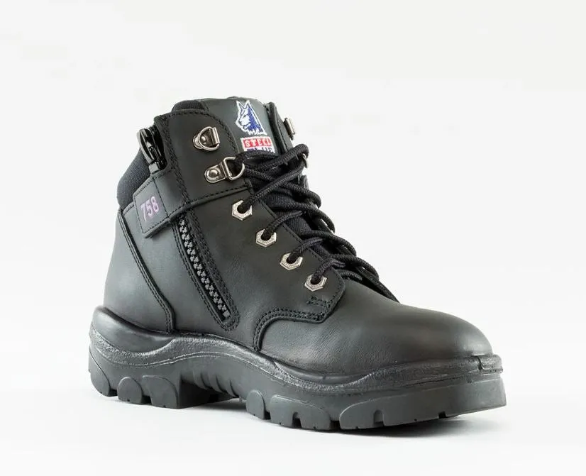 STEEL BLUE 512758 LADIES PARKES ZIP SAFETY BOOT
