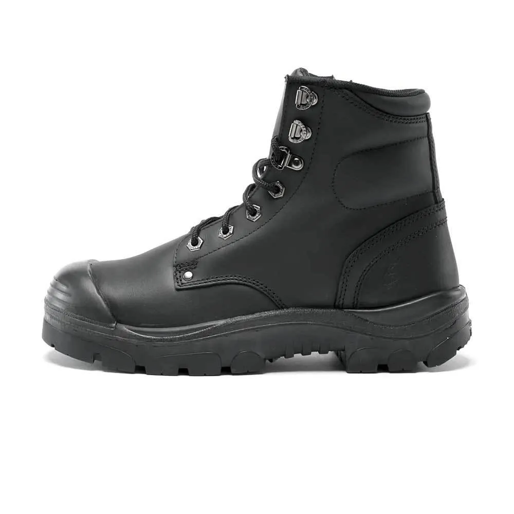 Steel Blue Argyle Zip Bump Cap Work Boots 332152 - Black