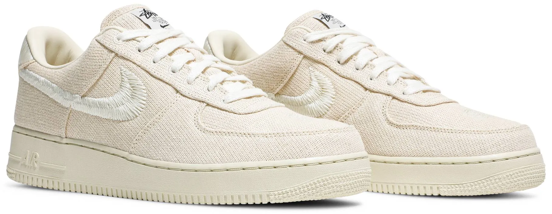 Stussy x Air Force 1 Low 'Fossil'