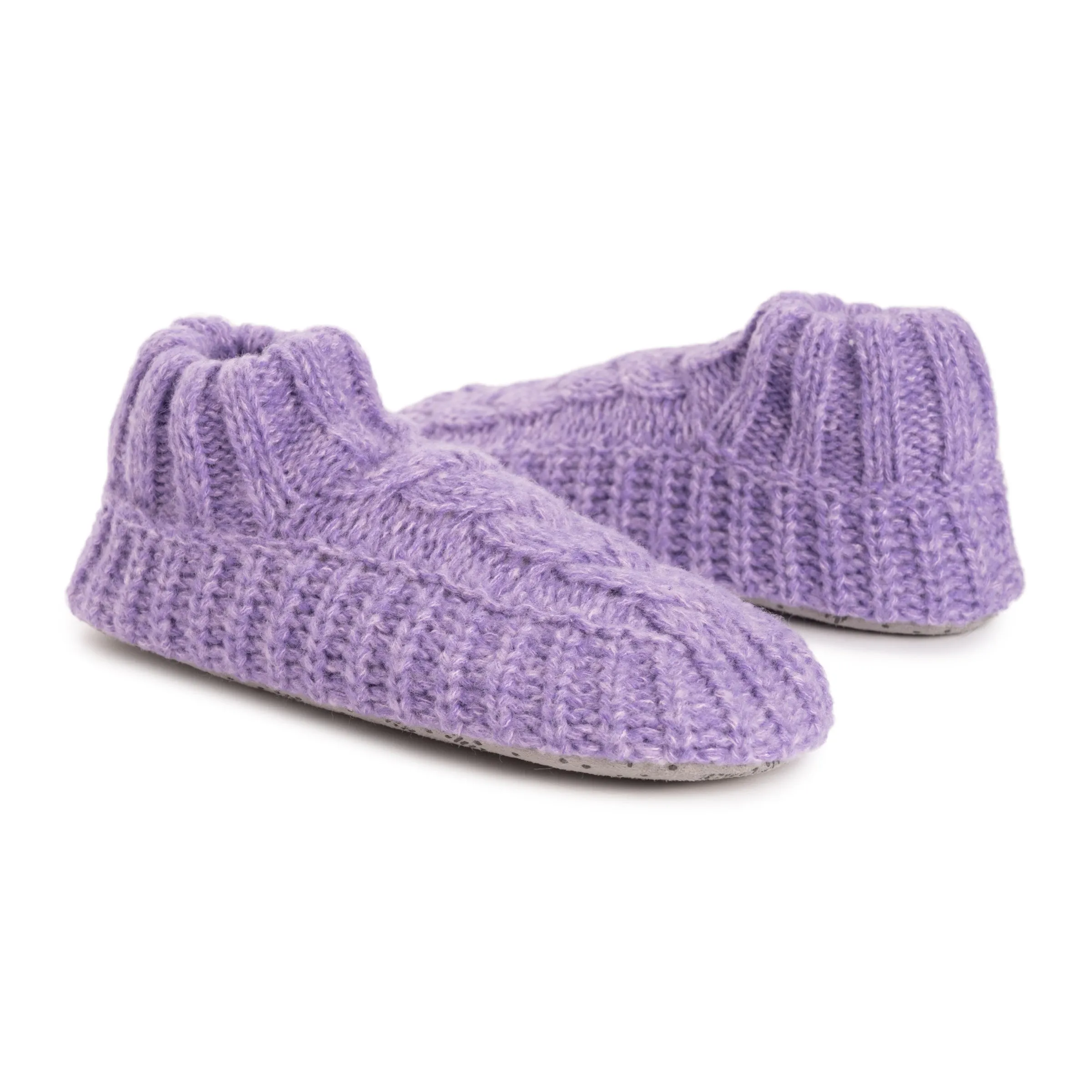 Women's Sweater Cuff Bootie Slipper Sock